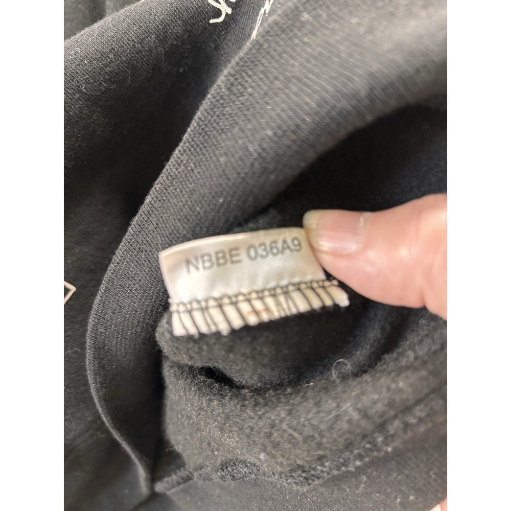 Nothing, Nowhere Reaper Ruiner Split Patchwork Hoodie Black Band Merch RARE S - Picture 8 of 11